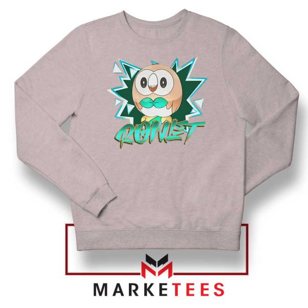 Rowlet Gen 7 Characters Grey Sweatshirt