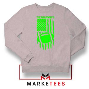 Seahawks Football Graphic Grey Sweater