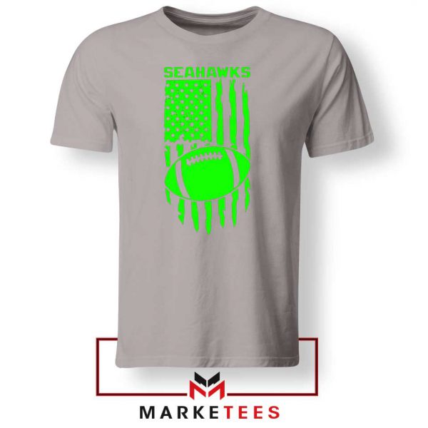 Seahawks Football Graphic Grey Tshirt