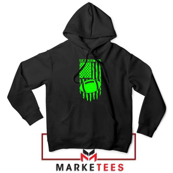 Seahawks Football Graphic Hoodie