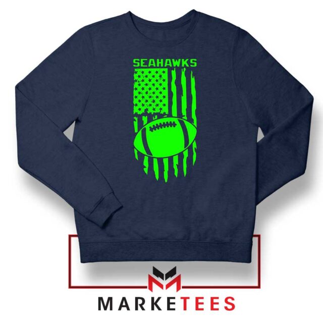Seattle Seahawks Bold American Football T-Shirt
