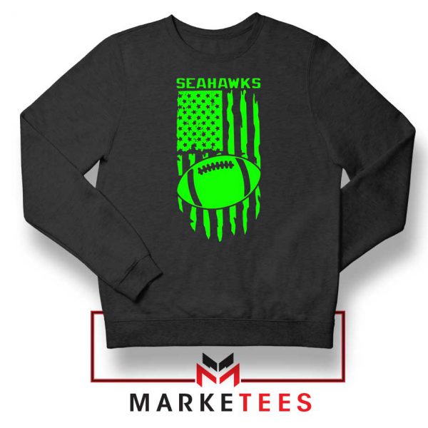 Seahawks Football Graphic Sweater