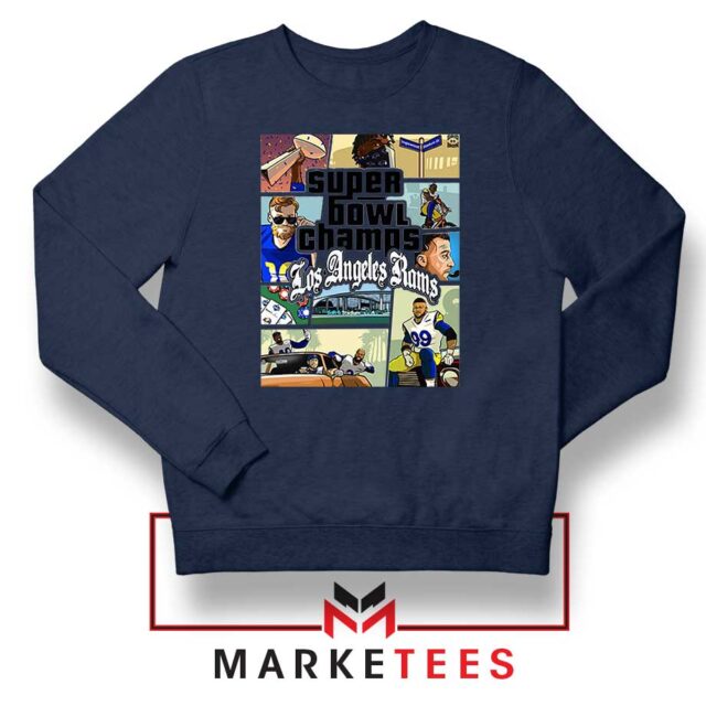 LA Rams Game Day Super Bowl Fan Apparel T-Shirt