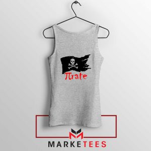 Symbol Phirate Skull Grey Tank Top