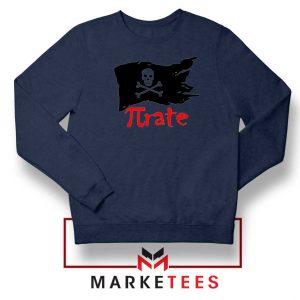 Symbol Phirate Skull Navy Blue Sweater