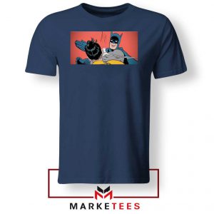 The Batman Will Smith Slap Day Navy Blue Tshirt