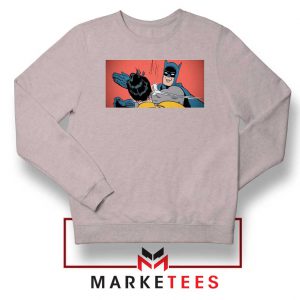 The Batman Will Smith Slap Day Sport Grey Sweater