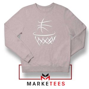 Basketball NBA Graphic Grey Sweatshirt