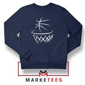 Basketball NBA Graphic Navy Sweatshirt