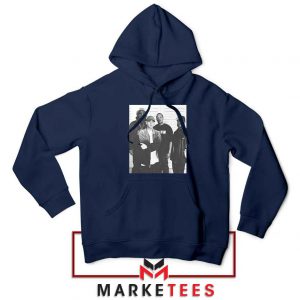 Best 90s Vintage Rappers Navy Hoodie