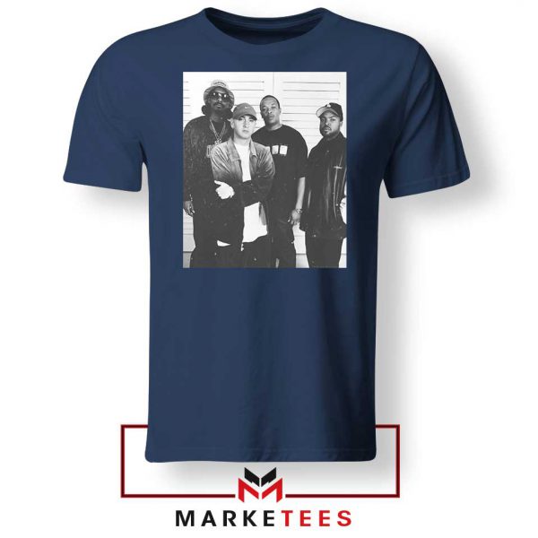 Best 90s Vintage Rappers Navy Tee