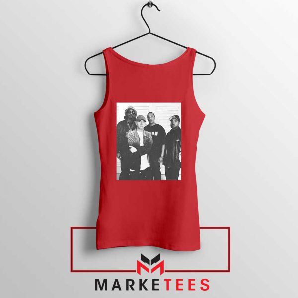 Best 90s Vintage Rappers Red Tank Top