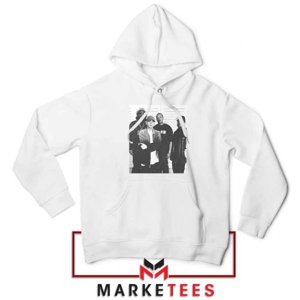 Best 90s Vintage Rappers White Hoodie