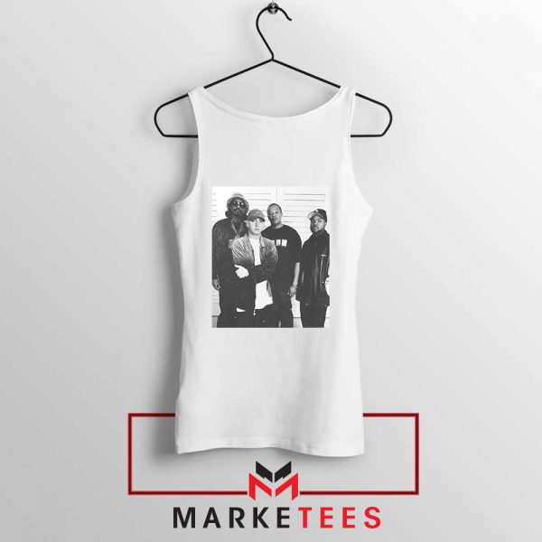 Best 90s Vintage Rappers White Tank Top