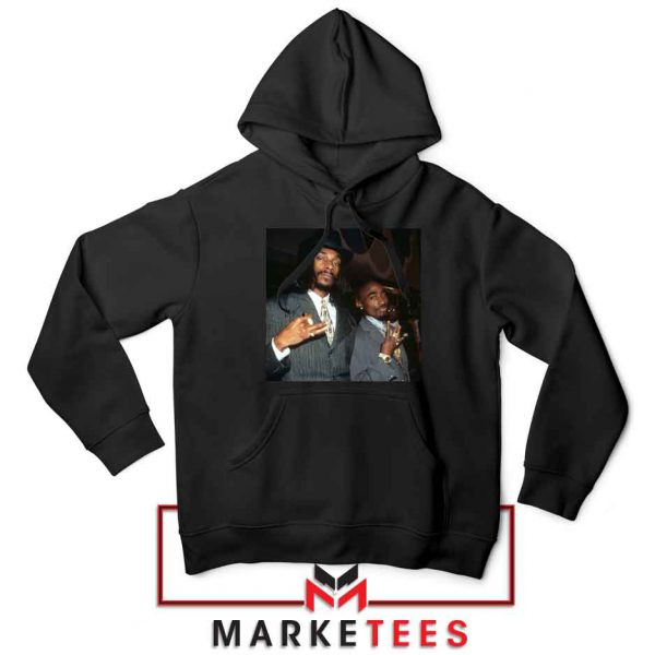 Dogg Father and Makaveli Black Hoodie