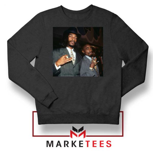 Dogg Father and Makaveli Black Sweatshirt