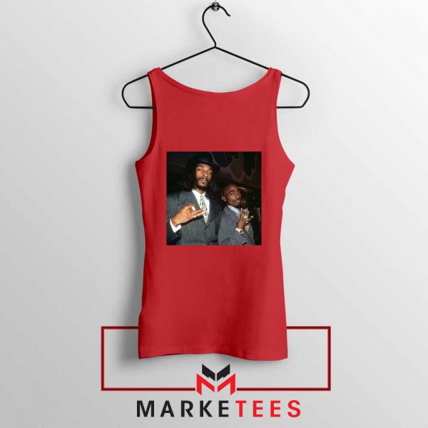 Dogg Father and Makaveli Red Tank Top