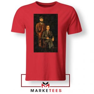 Dwight Schrute Painting Red Tshirt