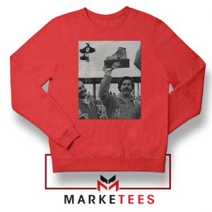 Escobar Nike Jordan Vintage Red Sweater