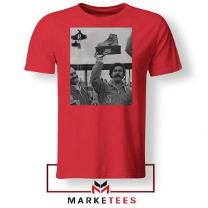 Escobar Nike Jordan Vintage Red Tshirt