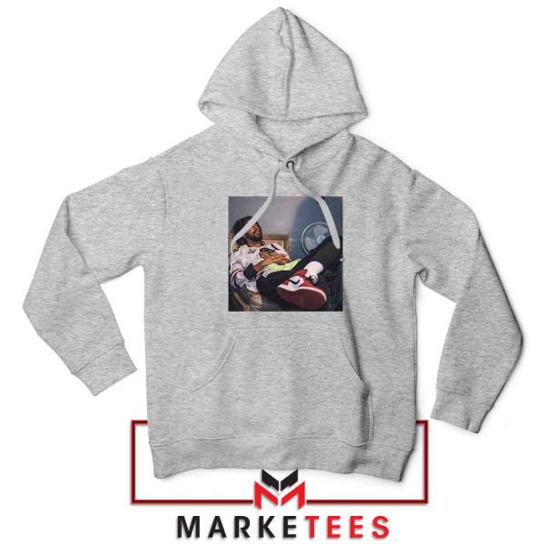 Hollywood Cole Rapper Grey Hoodie