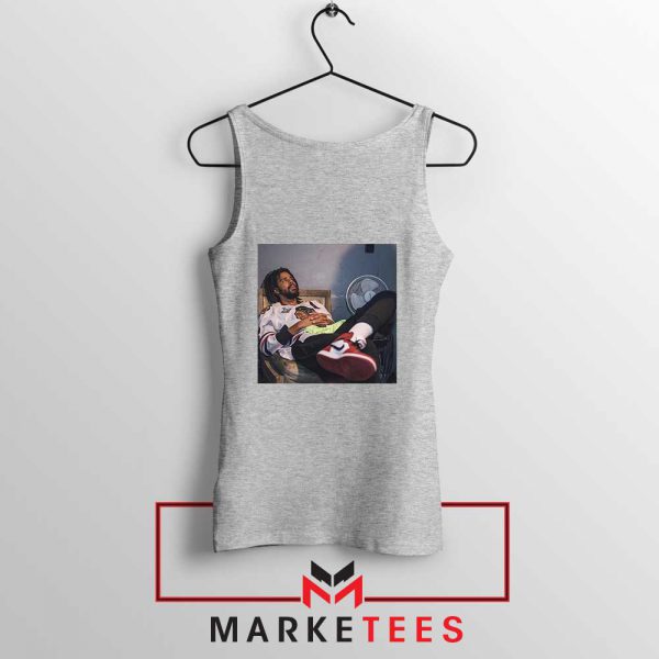Hollywood Cole Rapper Grey Tank Top