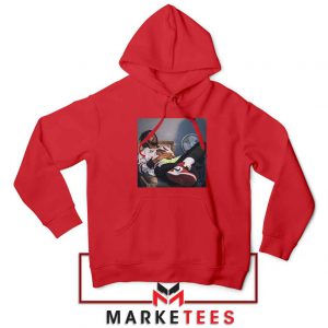 Hollywood Cole Rapper Red Hoodie