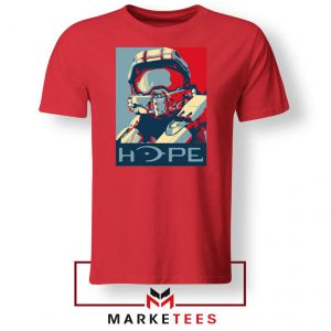 Hope The Master Chief Red Tshirt