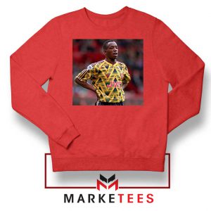 Ian Wright Arsenal 90s Red Sweater