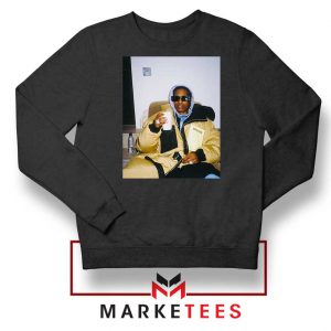 Lord Flacko Drug Jacket Graphic Black Sweater