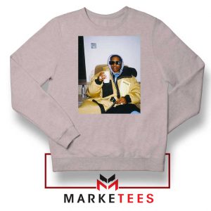 Lord Flacko Drug Jacket Graphic Grey Sweater