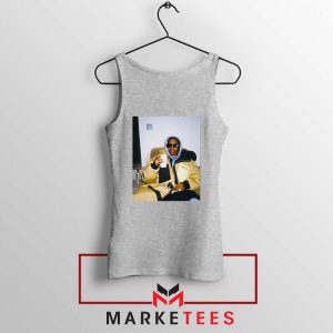 Lord Flacko Drug Jacket Graphic Grey Tank Top