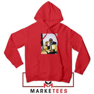 Lord Flacko Drug Jacket Graphic Red Hoodie