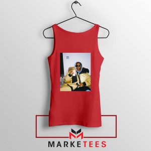 Lord Flacko Drug Jacket Graphic Red Tank Top