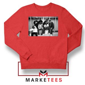 Niggaz Wit Attitudes Red Sweatshirt