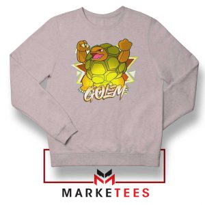 Pokemon Golem Gen 1 Grey Sweater