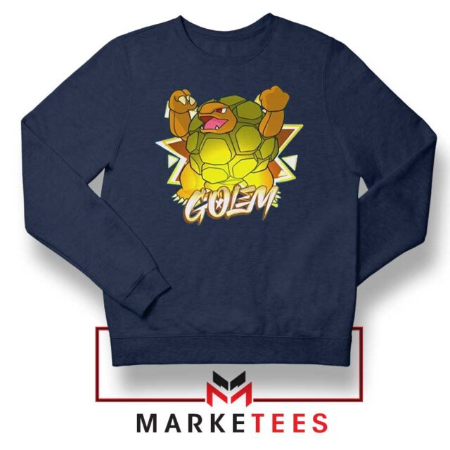 Classic Pokemon Golem Gen 1 Retro Gamer T-Shirt