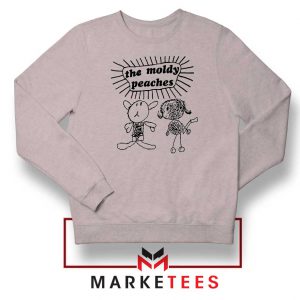 The Moldy Peaches Meme Sport Grey Sweater