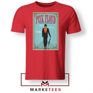 Wish You Were Here Album Red Tee