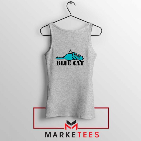 Blue Cat Records 60s Sport Grey Tank Top