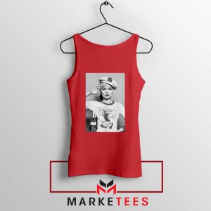 Debbie Harry Blondie Popeye Red Tank Top