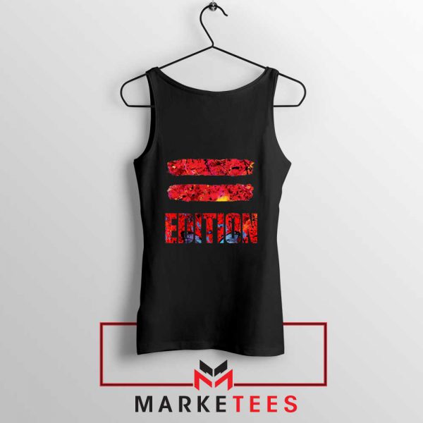 Equals Logo Album Black Tank Top