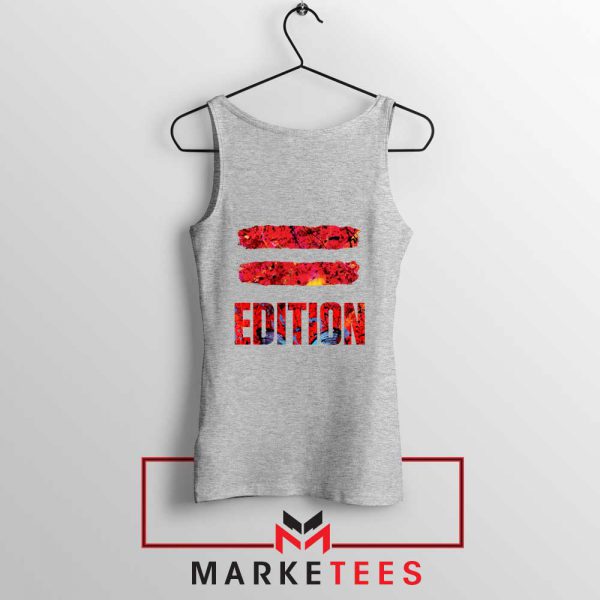 Equals Logo Album Grey Tank Top