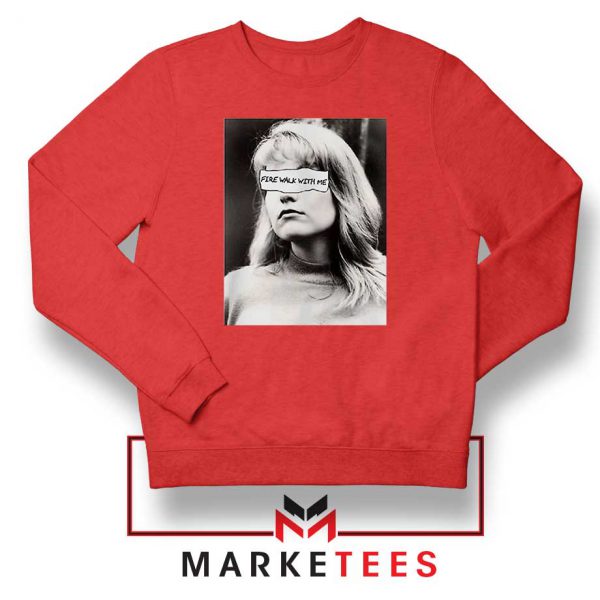 Fire Walk With Me Laura Palmer Red Sweatshirt