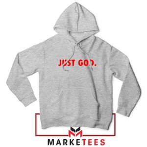 Just God Parody Sport Grey Hoodie