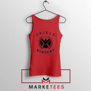 S H I E L D Academy Marvel Red Tank Top
