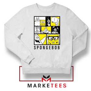 SpongeBob Yellow Characters Sweater