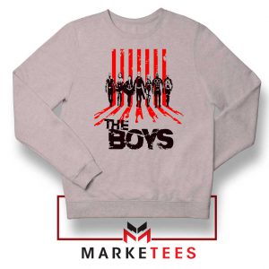 The Boys Characters Series Grey Sweatshirt