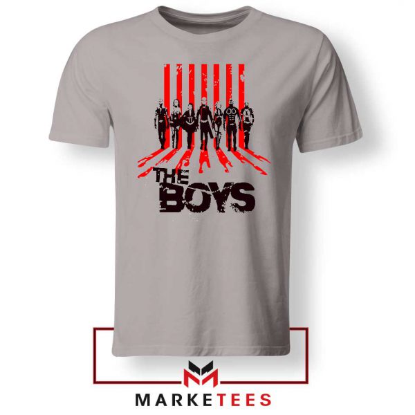 The Boys Characters Series Sport Grey Tshirt