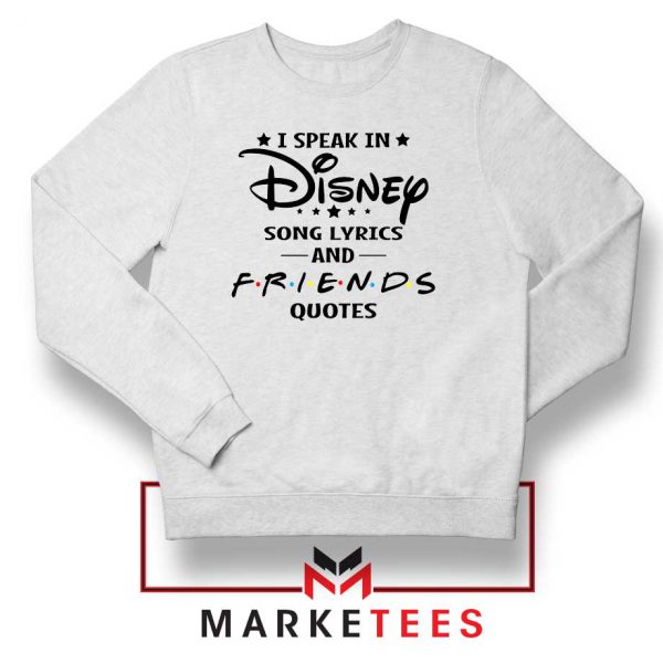 Disney Friends Songs Sweater